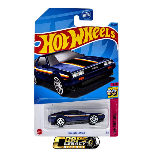 Hot wheels dmc delorean - hot,